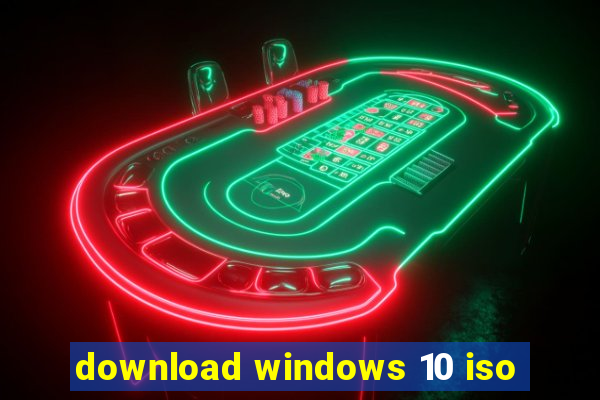 download windows 10 iso